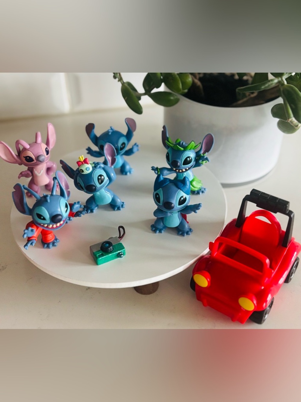 Disney Stitch Figures Set 💙🩵